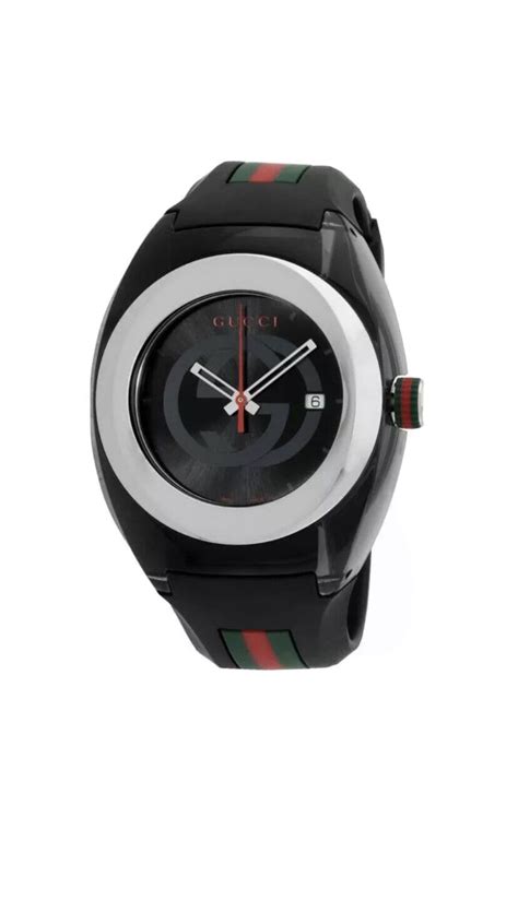 gucci sync watch black|gucci unisex watch sync xxl.